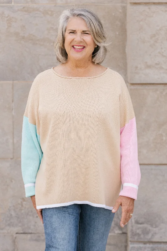 Women's Woolen Knit Pullovers Sweater-Ocean Pullover