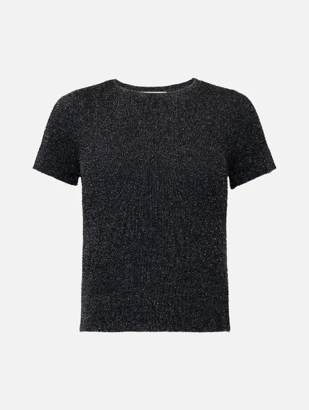 Women's Printed Casual Short Sleeve T-shirt -Osa Tee in Sterling Sparkle