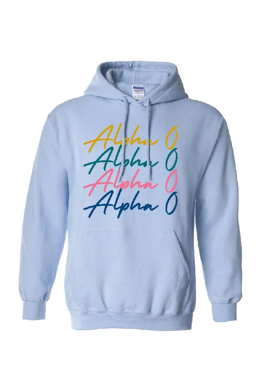 Women's Sweatshirts for Relaxing and Lounging -Outside The Lines Hoodie