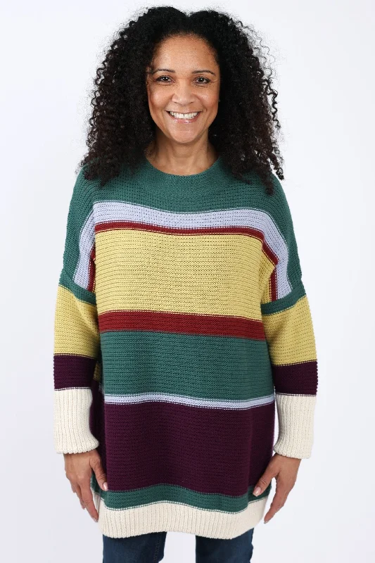 Women's Cozy Wool Knit Pullovers Sweater-Perdy Pullover