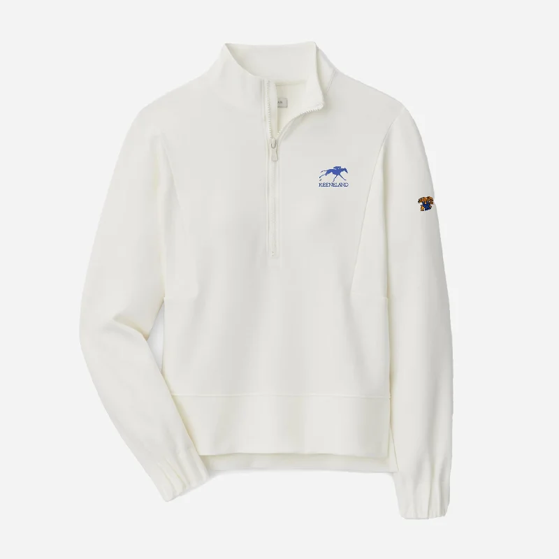 Women's Pullovers Sweater for Streetwear-Peter Millar Keeneland Women's UK Flora 1/2 Zip Women's Pullovers Sweater for Streetwear-Peter Millar Keeneland Women's UK Flora 1/2 Zip