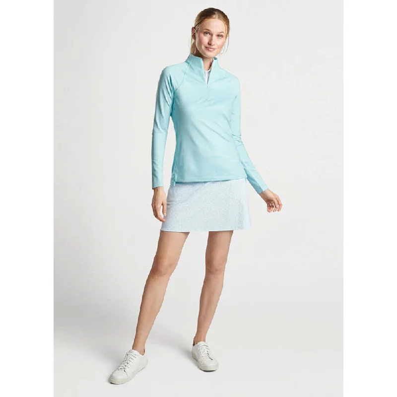 Women's Pullovers Sweater with Chunky Yarn-Peter Millar Women's Geo Print Raglan Sleeve Perth Layer Pullover Sweatshirt - Blue Spruce Women's Pullovers Sweater with Chunky Yarn-Peter Millar Women's Geo Print Raglan Sleeve Perth Layer Pullover Sweatshirt - Blue Spruce