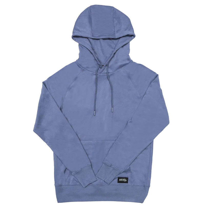 Women's Sweatshirts with Zip for Easy Access -REAL Adison Sweatshirt-Denim