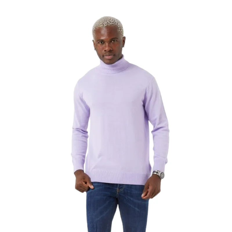 Women's Open-Front Knit Pullovers Sweater-TR PREMIUM: Slim Turtleneck TR-11477