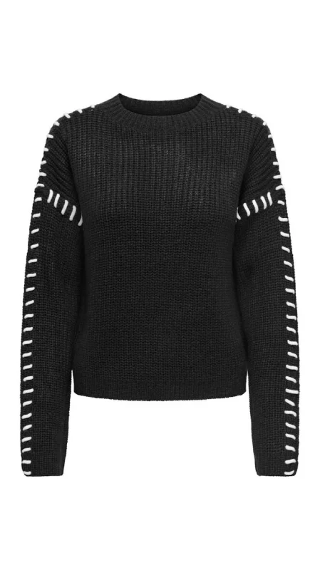 Women's Basic Knit Pullovers Sweater-Rosella Knit