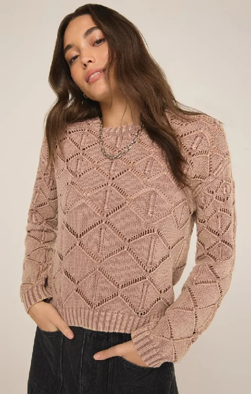 Women's Stretch Fit Pullovers Sweater-Rossio Pullover Sweater
