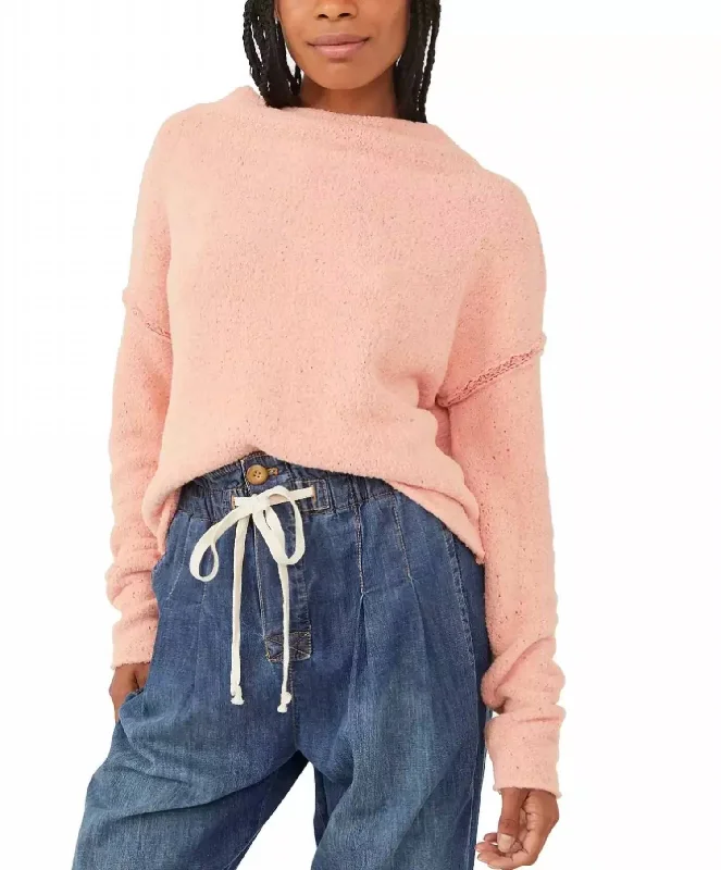 Women's Elegant Ribbed Knit Pullover Sweater-San Vicente Pullover