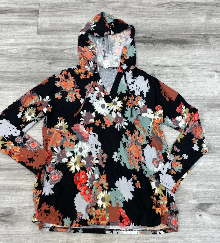 Women's Sweatshirts with Modern Sleeves -Sew In Love Floral Hoodie