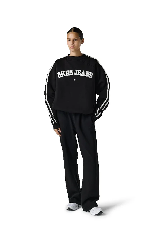 Women's Sweatshirts with Playful Patterns -SKRS Jeans Sweatshirt in Carbon