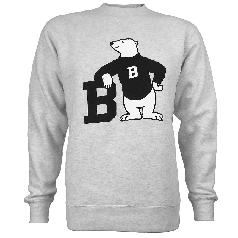 Women's Sweatshirts with Relaxed Fit for Comfort -Spirit Bear Big Cotton Crew from Gear