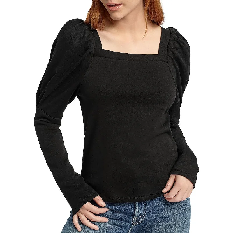 Women's Soft Knit Pullover Sweater with Hood-Splendid Womens Josephine Puff Sleeve Cozy Pullover Sweater Women's Soft Knit Pullover Sweater with Hood-Splendid Womens Josephine Puff Sleeve Cozy Pullover Sweater
