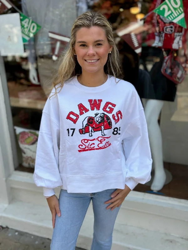 Women's Sweatshirts for Hiking and Outdoor Fun -The Balloon Pullover Dawgs