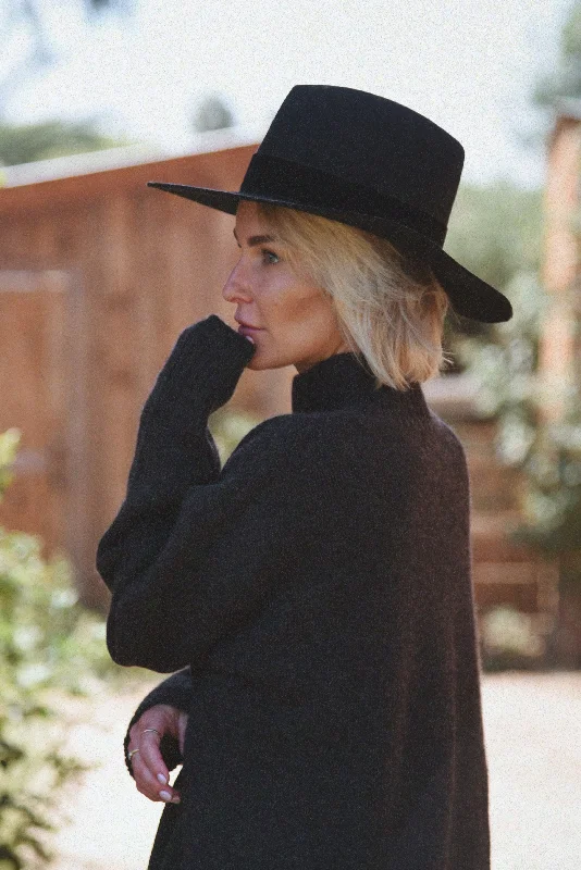 Knit Tops with Unique Design Elements-The Cashmere Carmel Sweater // Shadow