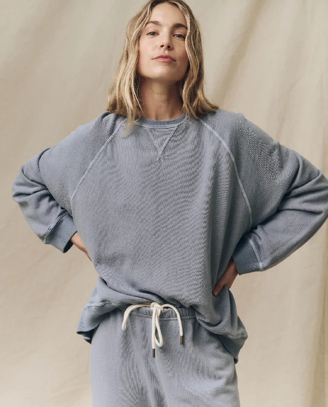 Women's Sweatshirts with Pocket Detailing -The Slouch Sweatshirt. Solid -- Big Sky