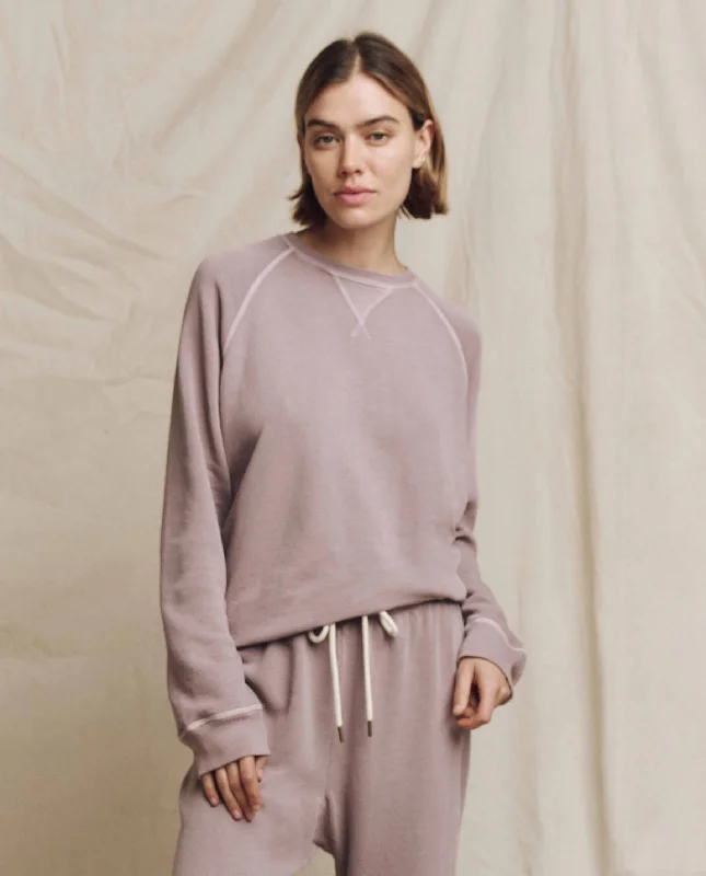 Women's Sweatshirts for Relaxing and Lounging -The Slouch Sweatshirt. Solid -- Quartz Women's Sweatshirts for Relaxing and Lounging -The Slouch Sweatshirt. Solid -- Quartz