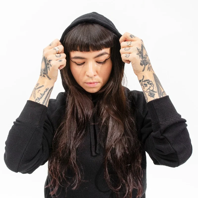 Women's Sweatshirts for Layered Looks -Tilit Logo Hoodie