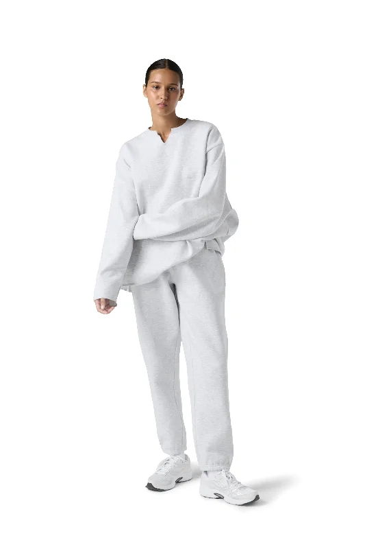 Women's Sweatshirts with Loose and Relaxed Fit -Trademark Oversized Sweater in Passive