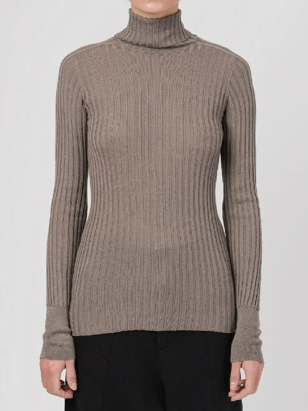 Long Knit Sweater for Casual Wear -JUMPER
