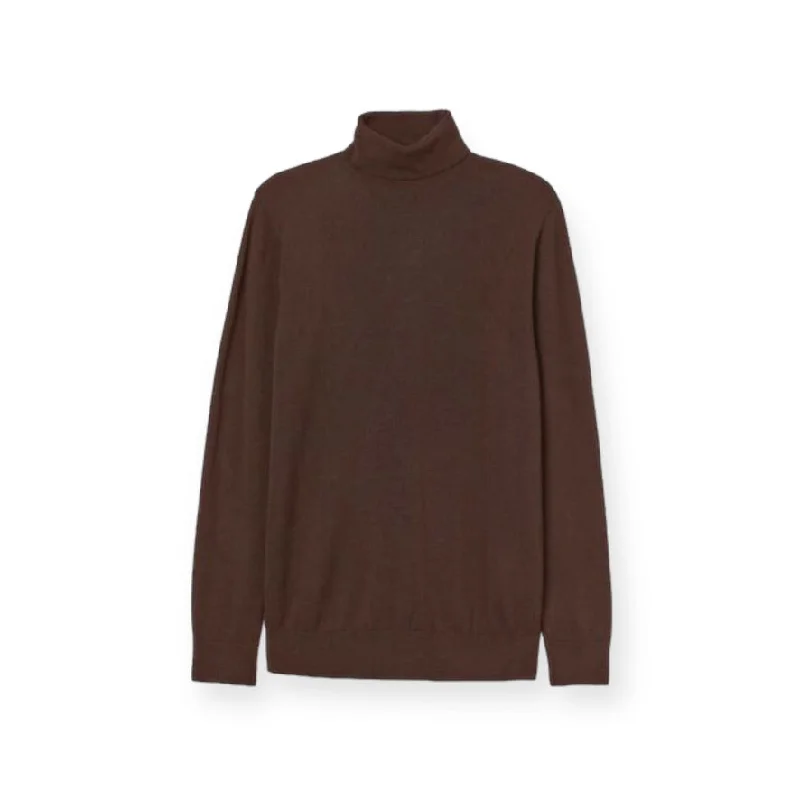 Women's Easy-fit Knit Pullovers Sweater-Turtleneck Sweaters