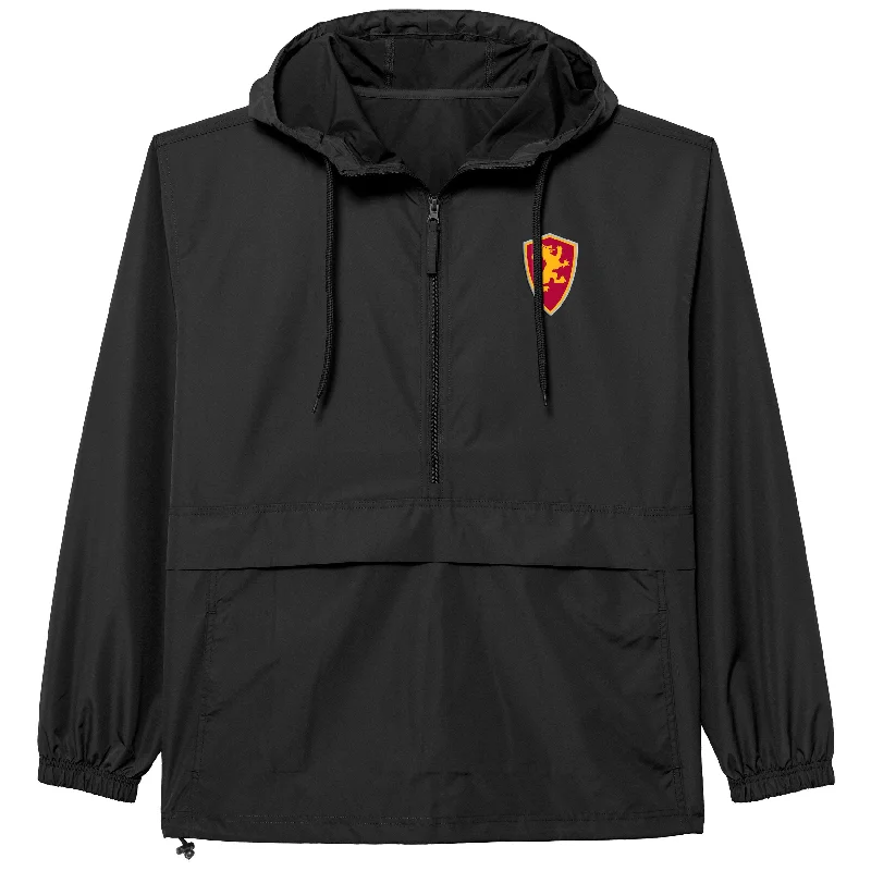 Women's Sweatshirts with Vibrant Graphic Designs -Unisex Anorak Packable Shield Jacket
