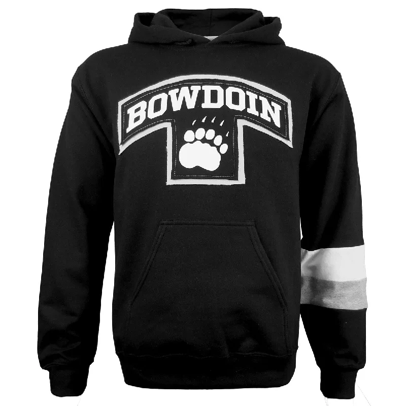 Women's Sweatshirts for Causal Outdoor Activities -Upcycled Bowdoin & Paw Hood from Refried