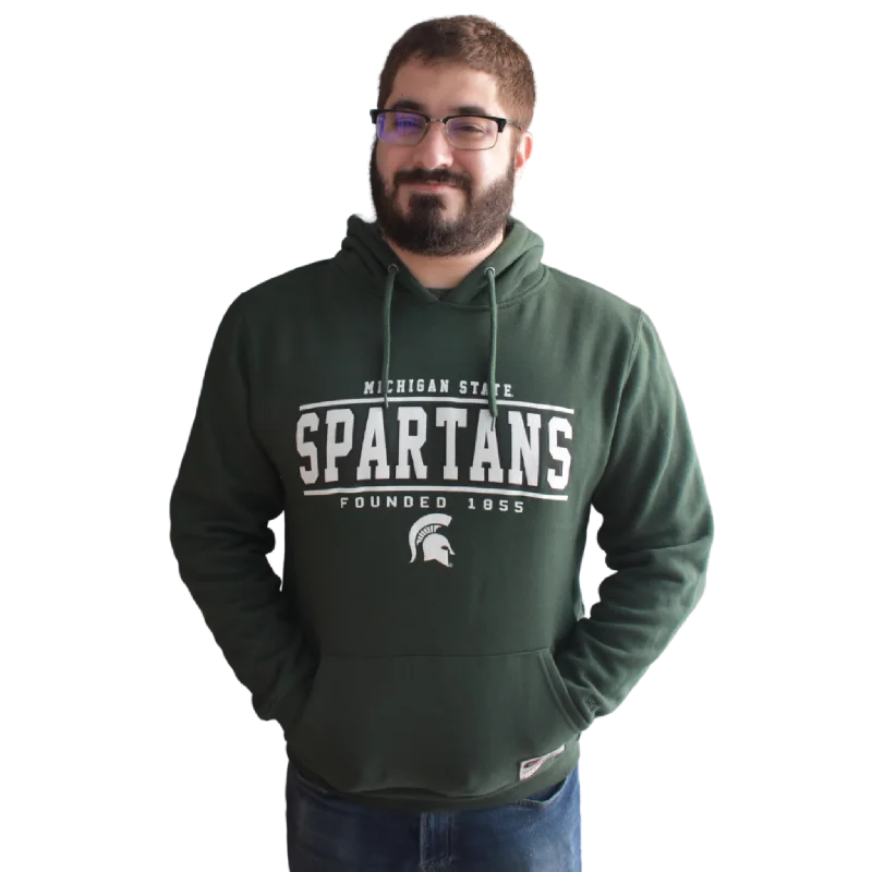 Women's Sweatshirts for Cozy Winter Layers -Michigan State Spartans Unisex Authentic Pullover Hoodie
