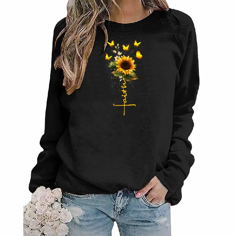 Women's Cozy Pullovers Sweater with V-neck-vintage anime plain pullover oversized hoodie Sunflower faith women hoodies custom logo puff print y2k crewneck sweatshirt Women's Cozy Pullovers Sweater with V-neck-vintage anime plain pullover oversized hoodie Sunflower faith women hoodies custom logo puff print y2k crewneck sweatshirt