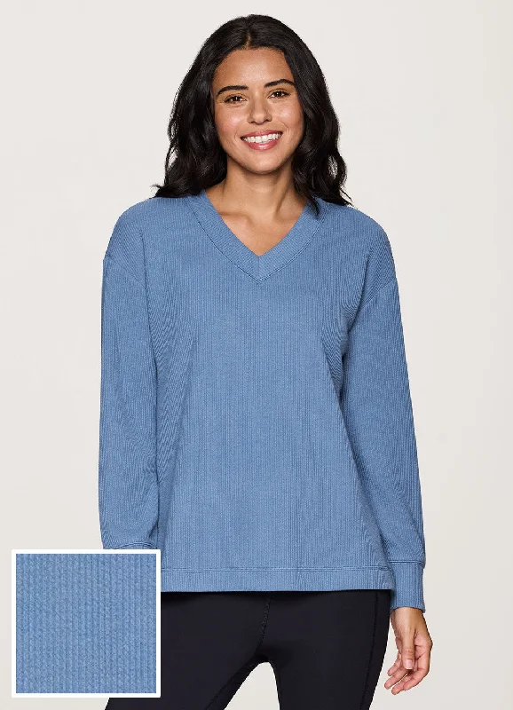 Women's Oversized Sweatshirts for Cozy Days -Weekend Reset Pullover