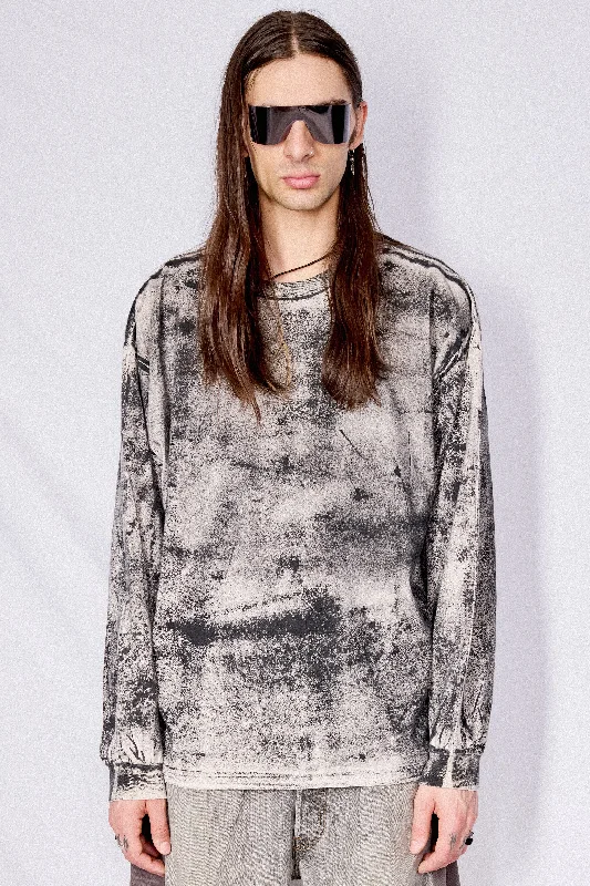 Women's Timeless Long Sleeve T-shirt -White/Black Roller Long Sleeve Tee