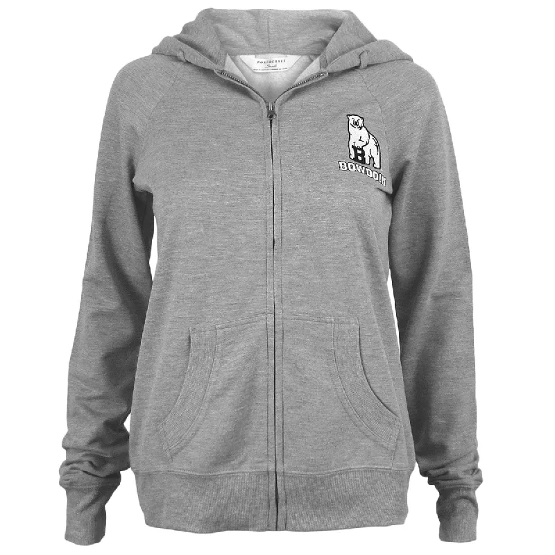 Women's Sweatshirts with Fleece Lining for Warmth -Women's Dream Fleece Full Zip Hood from Boxercraft