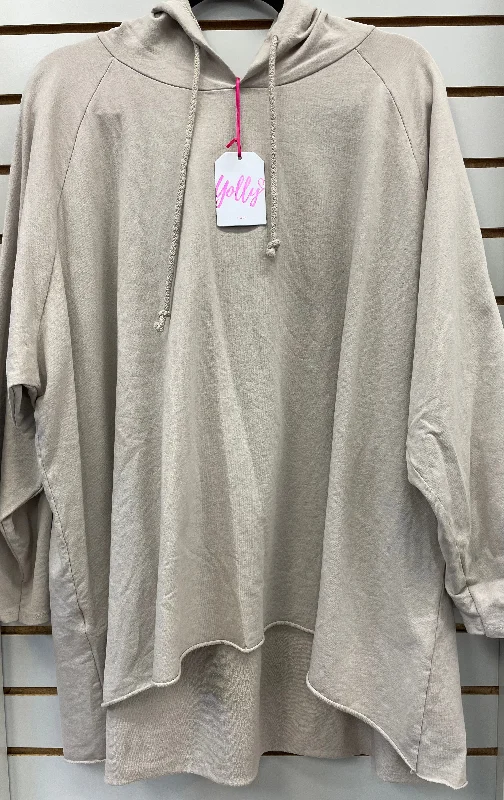 Women's Sweatshirts for Beach Trips -Yolly Drawstring Hoodie
