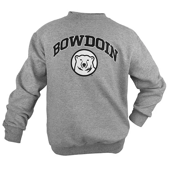 Women's Sweatshirts for Comfy Travel -Youth Powerblend Crew from Champion