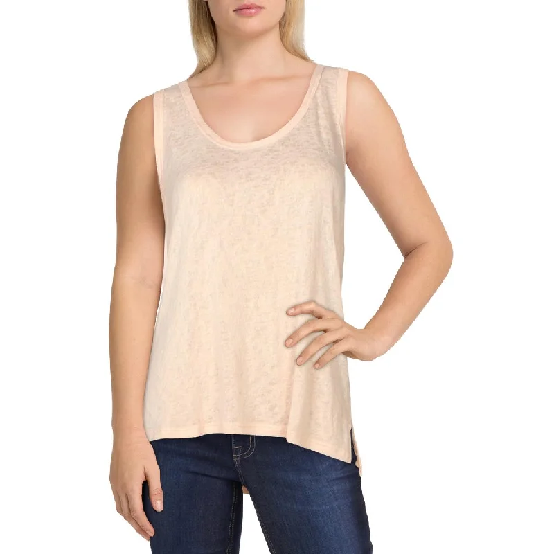 Women's Camis with Simple Cuts -Comune Womens Racerback Textured Tank Top