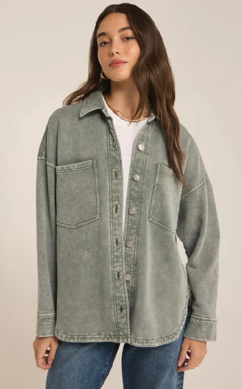 Women's Jackets for Modern Women-Z Supply All Day Knit Jacket