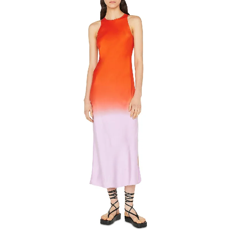 Satin Slip Dress with Open Front -Off-shoulder Red Satin Slip Dress -FRAME Womens Semi-Formal 100% Silk Slip Dress Satin Slip Dress with Open Front -Off-shoulder Red Satin Slip Dress -FRAME Womens Semi-Formal 100% Silk Slip Dress