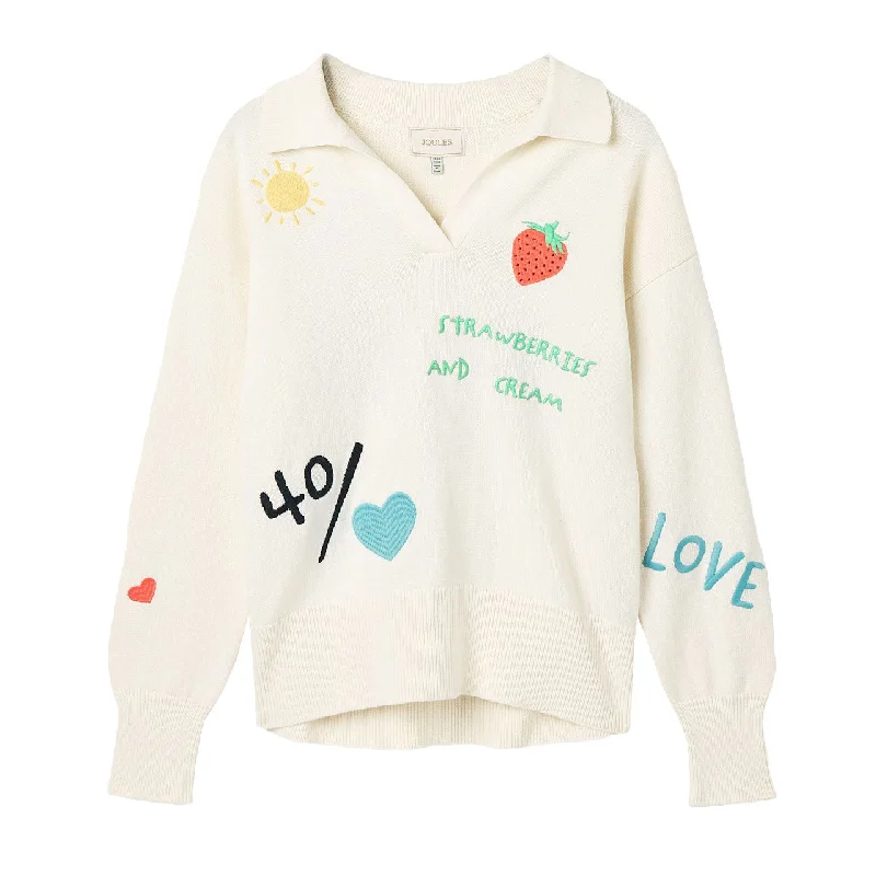 Women's Sweater Set for Weekend Getaway -Joules Ladies Set Match Knit Jumper