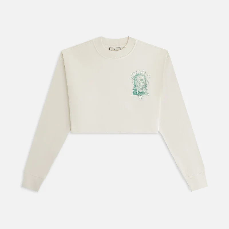 Women's Warm Long Sleeve T-shirt for Fall -Kith Women Int'l Jasper Long Sleeve Tee - Nano Women's Warm Long Sleeve T-shirt for Fall -Kith Women Int'l Jasper Long Sleeve Tee - Nano