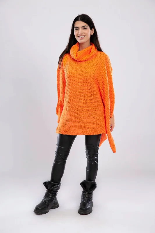 Women's Cable Knit Pullovers Sweater-Open Shoulder Knitted Pullover - Aida