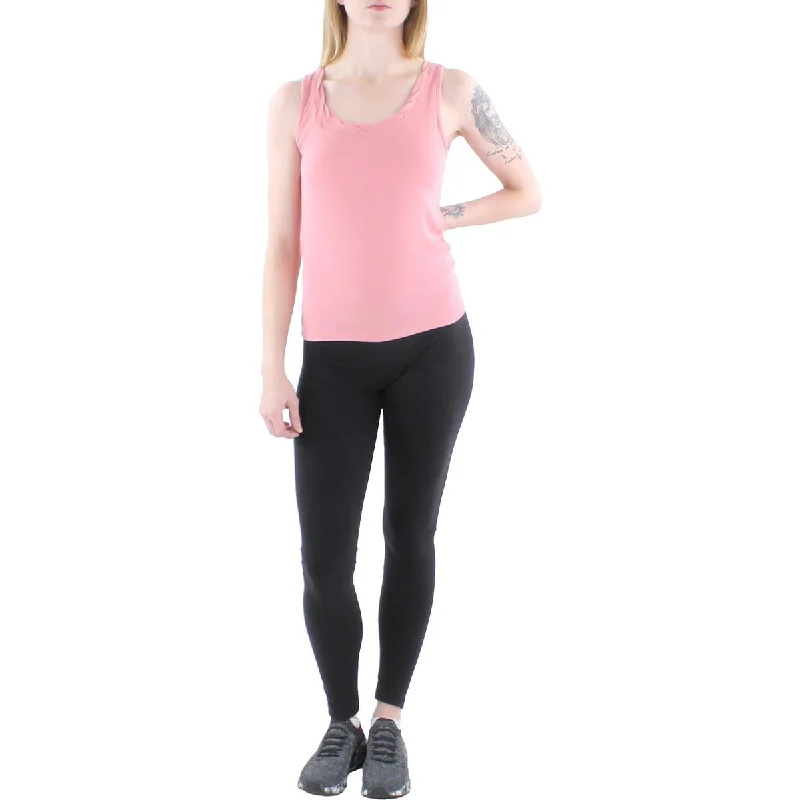 Women's Camis for Layering Under Blazers -Splendid Womens Twist Neck Ribbed Knit Tank Top