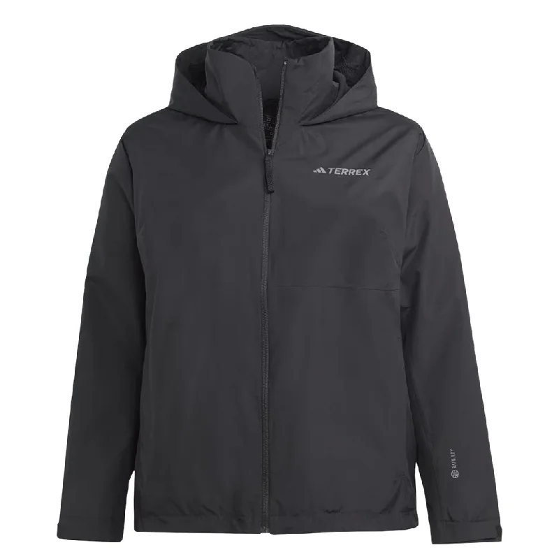 Women's Jackets with Snazzy Details-adidas - Women's Terrex Multi Rain.Rdy 2-Layer Rain Jacket (Plus Size) (HN5490) Women's Jackets with Snazzy Details-adidas - Women's Terrex Multi Rain.Rdy 2-Layer Rain Jacket (Plus Size) (HN5490)