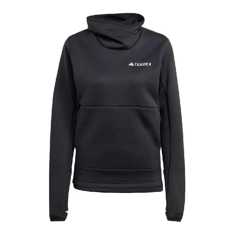 Women's Pullover with Button Detail -adidas - Women's Terrex Xperior FLC Pullover (IB4168) Women's Pullover with Button Detail -adidas - Women's Terrex Xperior FLC Pullover (IB4168)