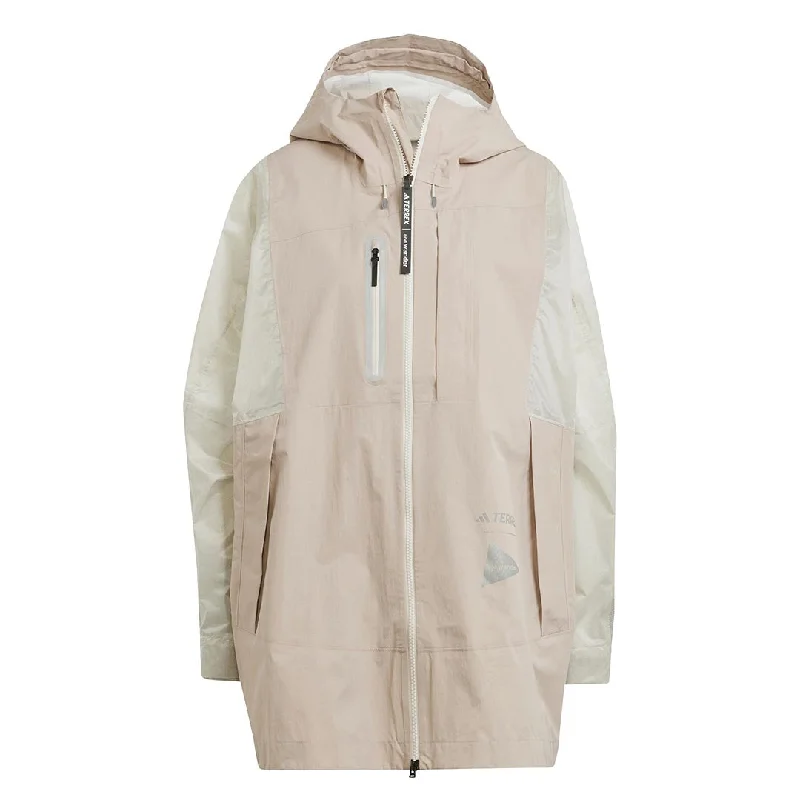 Women's Jackets for Layering Under Sweaters-adidas - Women's Terrex x And Wander Xploric RAIN.RDY Jacket (HR7144) Women's Jackets for Layering Under Sweaters-adidas - Women's Terrex x And Wander Xploric RAIN.RDY Jacket (HR7144)