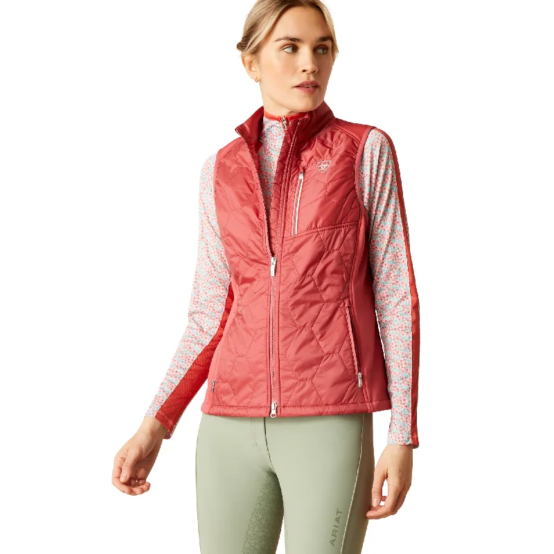 Women's Vest with Sporty Vibe-Ariat Ladies Fusion Insulated Riding Vest