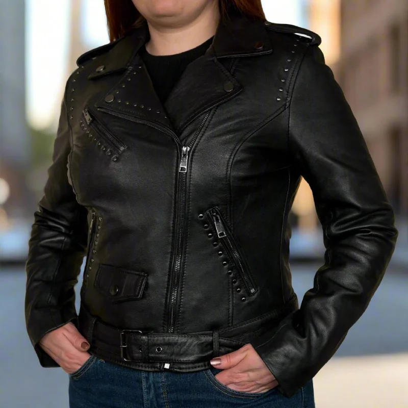 Women's Leather Jacket for Work to Weekend-BOL Women's Nova Jacket