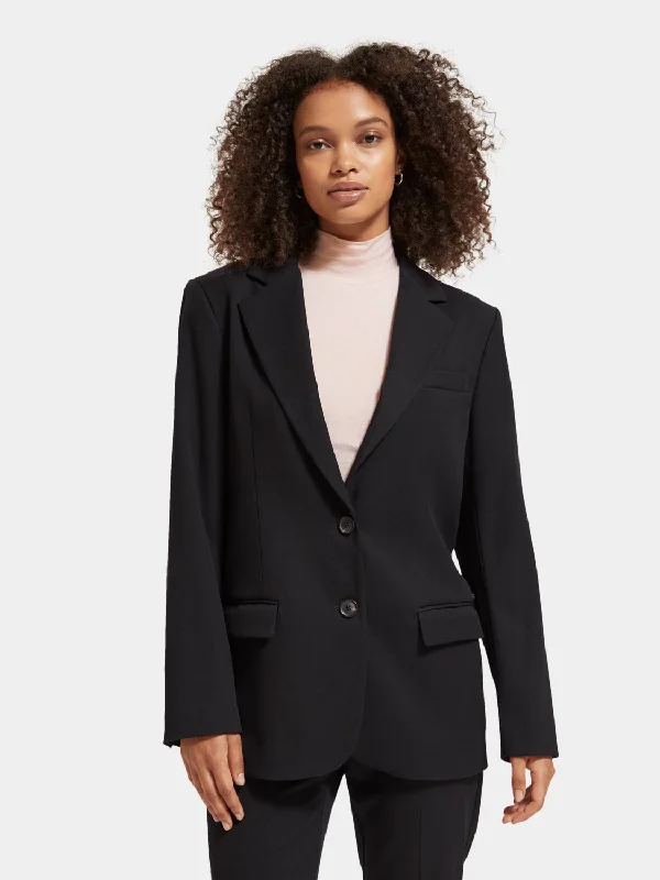 Women's Timeless Wool Blazers -Single-breasted blazer