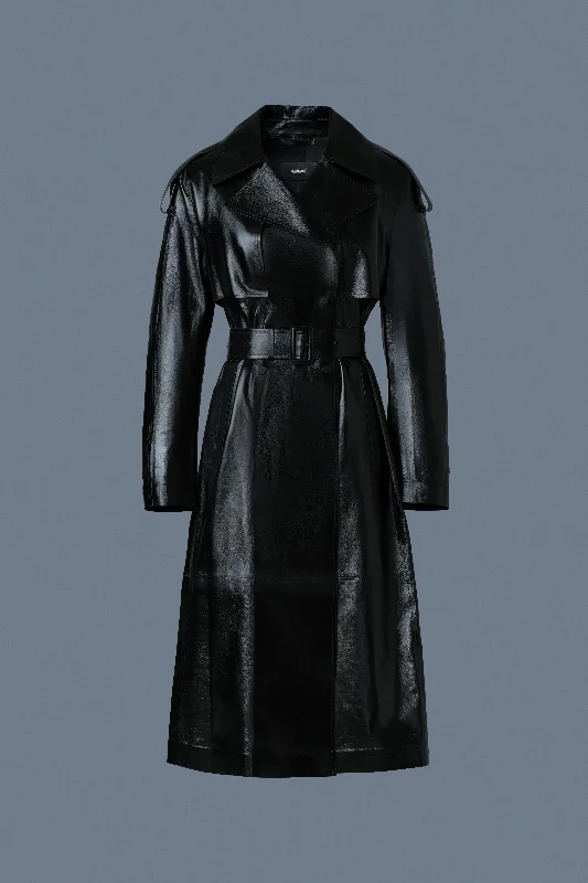 Women's Leather Jacket for Casual Wear-CARMELA