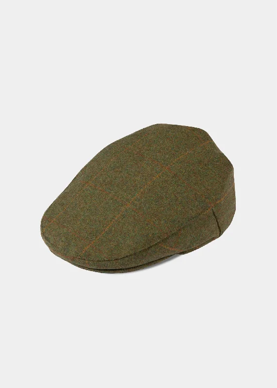 Women's Vest with Luxurious Fabric-Combrook Men's Tweed Flat Cap In Maple