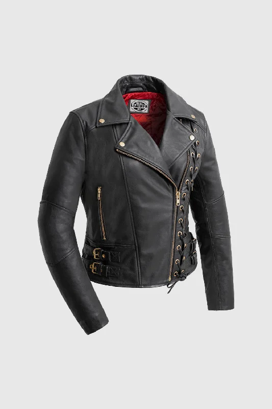 Women's Leather Jacket for Fashionistas-Gisele - Women's Leather Jacket