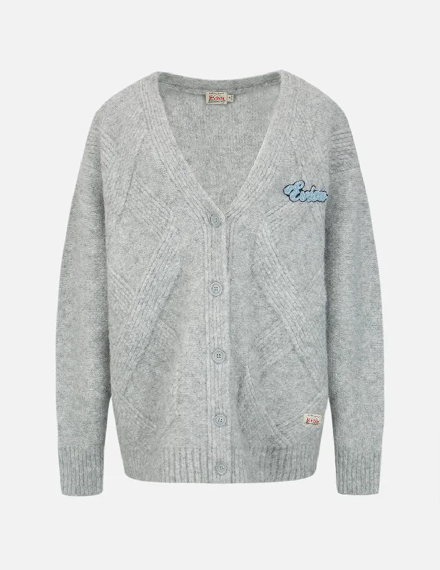 Women's Cardigans Sweater for Everyday Wear-Hand Knit Cable Cardigan