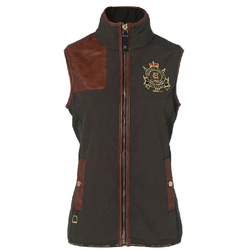 Women's Vest for Fitness-Holland Cooper Ladies Country Classic Fleece Gilet